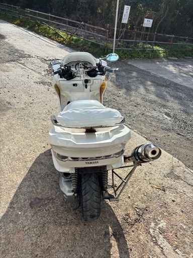 【YAMAHA マジェスティ】SG03 実働　エアロカスタム　在庫整理早い者勝ち YAMAHA マジェスティSG03 実働フルエアロカスタムオールホワイト