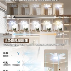 シーリングファンの画像