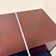 重厚感たっぷり家具セット 【事務用デスク／オフィスデスク】No.11の画像