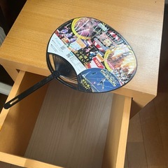 無料木目調の収納の画像