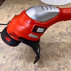 【ジャンク】　ブラック&デッカー BLACK&DECKER コードレス ナイロン トリマー 草刈機 【11116093】の画像
