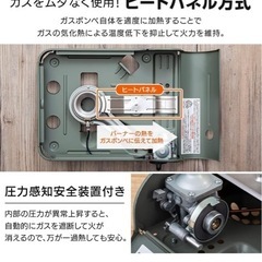 新品未使用❢❢ カセットコンロ ホワイト の画像