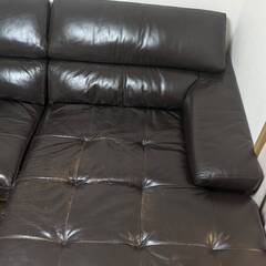 ACTUS ALTO GMIK411　本皮　ソファベッド　カウチソファー　引き取り限定　日付限定*の画像