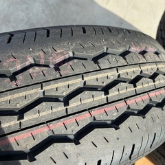 ハイエース　新車外し　ノーマルタイヤの画像