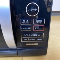 アイリスオオヤマ　電子レンジの画像