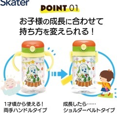 新品未使用 skater いないいないばあ わんわん ストローマグの画像
