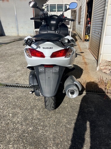 エンジン始動動画あり堺市堺区バーグマン200 (古川商会) 綾ノ町の