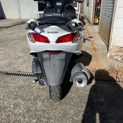 エンジン始動動画あり　堺市堺区　バーグマン200の画像