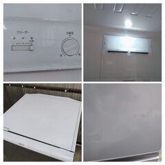 ⭐️年末在庫処分‼️3,000円/06 AQUA アクア and Smart 冷凍冷蔵庫 157L 2ドア 右開き AQR-16D(S) アーバンシルバー 2015年製  一人暮らし 通電確認済みの画像