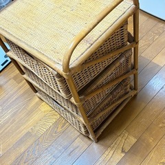 木製　3段チェスト　引き出し！！の画像