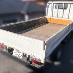 27年三菱キャンター　カスタム　1.5トン　オートマ　ディーゼルターボ　車検付　仕事に足にの画像