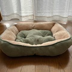 犬用　ベッド　冬の画像