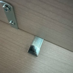 【本日中に受取可能な方のみ】未使用/突っ張りラック/ウォールラック/壁面収納/ホワイト(白)の画像