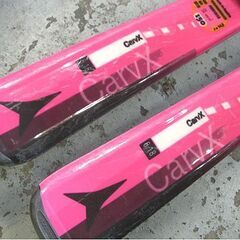 アトミック 150cm ジュニアカービングスキー CarvX 板のみ ピンク ATOMIC ポールなし 札幌市 白石店の画像