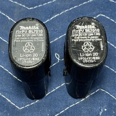 マキタ TD022D 充電式ペンインパクトドライバ 7.2V バッテリー2個付きの画像