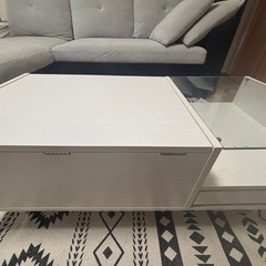 収納付きセンターテーブルの画像