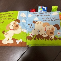 ファーストトイ　布絵本　コットンの画像