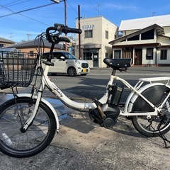 🉐525🉐バッテリー長持ち🉐🉐 YAMAHA PAS  20インチ電動自転車🈹現車確認🉑の画像