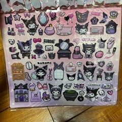 サンリオ シール クロミ ぷくぷくシールの画像