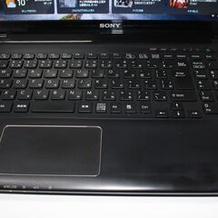 【中古ノートPC】SONY〈VAIO Eシリーズ〉Intel Core i7/SSD256GB/メモリ8GB ⑤の画像