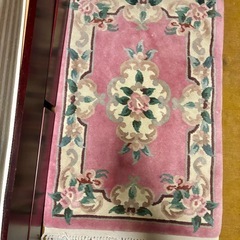 無料　ミニ絨毯　玄関マット3個セットの画像