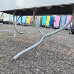 中古　現状　3槽　シンク　流し台　現場　排水　給水の画像