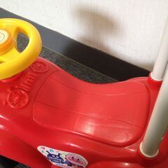 ◆ アガツマ メロディアンパンマンカー 子ども用 乗り物 おもちゃ 乗用玩具 手押し車 やや小キズ/落書き/汚れありの画像