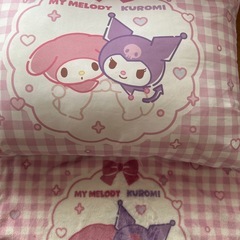 新品クロミマイメロまくら、枕カバーまとめ売り2点セット未使用品の画像