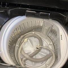 リユースマン倉敷、洗濯機5.5キロ、ブラック、ヤマダ、YW-M-T55LK、2025年製の画像