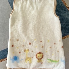 【条件あり無料】　子ども　ベビー　スリーパー　ふわふわ　ジッパー式　フリー　キッズの画像