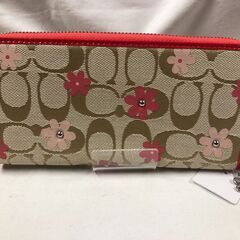 【ジャングルジャングルサカイ石津店】COACH コーチ 長財布 花柄 堺市 石津の画像