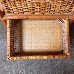 藤　ラタン　引き出し4段の画像