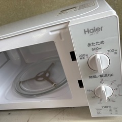 ハイアール　電子レンジ　JM-17F-60。2018年製。の画像