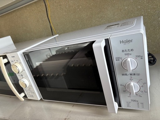 ハイアール　電子レンジ　JM-17F-60。2018年製。