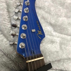 値下げ⭕️Mavis エレキギター メタリックブルーの画像