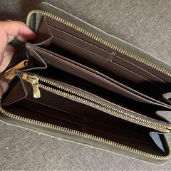 Louis Vuitton ダミエ　長財布の画像