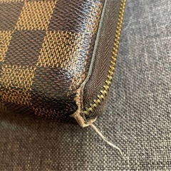 Louis Vuitton ダミエ　長財布の画像