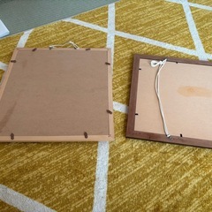 色紙などの額縁2個セット！の画像