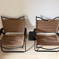 アルペンアウトドア　撥水ローチェア 2脚セットの画像