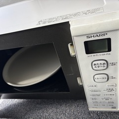 　SHARP電子レンジ。RE- CE5-KW。2018年製。の画像