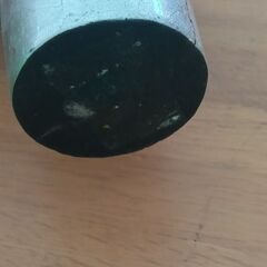 ベトナム雑貨　木製　花瓶　梅絵柄の画像