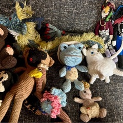 編みぐるみ　色々まとめての画像