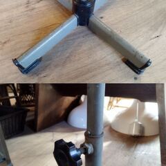 レトロ 作業用チェア 事務椅子 回転椅子 高さ調節可 スツール いす イス　/TJ-2709 2Fの画像