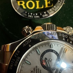 現行ロレックスデイトナ正規ステンレスベゼル（傷あり）の画像