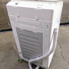 ⭐️年末在庫処分‼️ 5,000円/06 AQUA アクア 全自動電気洗濯機 7kg 上開き 113L  ガラストップ AQW-P7N ホワイト 2023年製 通電確認済みの画像