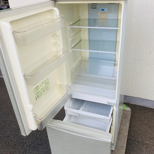 SHARP シャープ　ノンフロン冷凍冷蔵庫　SJ-PD17T-N 167L 2011年製　動作品