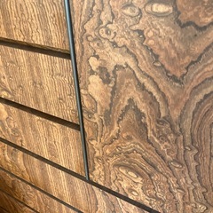 木目柄タンス　物入れの画像
