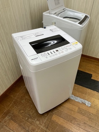 #58 激安洗濯機!! Hisense 2020年 5.5kg HW-T45C