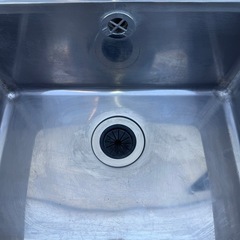 ステンレス1槽シンク　流し台　の画像