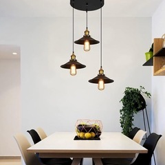 ペンダントライト3灯　吊り下げ照明　リビング・居間様　10,380円→1000円の画像